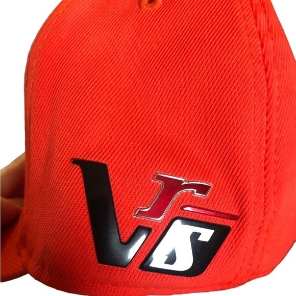 Nike Golf Hat Cap FlexFit 20XI Red & Black OS Logo Summer - Picture 4 of 6